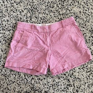 Light pink J Crew shorts